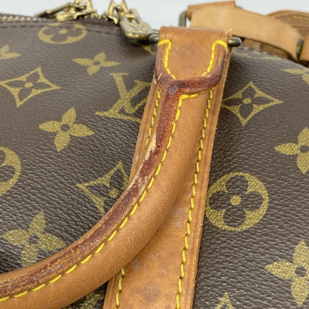 LOUIS VUITTON Authentic Brown Monogram Keepall 45 Boston Bag - Picture 8 of 10